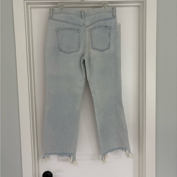 NWT Free People Maggie Mid Rise Distressed Jeans Size 28 - Picture 5 of 8